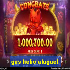 gas helio aluguel